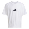 adidas adidas Z.N.E. Loose-Fit pánske tričko White XL