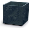 Prosperplast Kvetináč Sierra Square Beton Effect I - anthracite