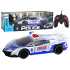 LEAN TOYS RC policajné športové auto s diaľkovým ovládaním, svetlá v mierke 1:16