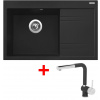Sinks Rim 780 L Metalblack + Mix 3 P GR