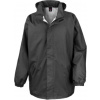 RESULT R 206X / Unisex vetrovka s kapucňou - black XL