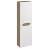 Sapho WAVE skrinka vysoká 40x140x20cm, ľavá/pravá, biela/dub cuneo WA250-3025