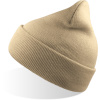 Atlantis Headwear Čepice Wind-S, pletená COT33022012599-beige UNI Béžová