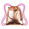 Ruksak LOQI Metallic Rose Gold Pink