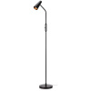 Markslöjd Crest stojaca lampa 1x7 W čierna 108206