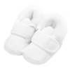 Dojčenské zimné semiškové capačky ku krstu New Baby 0-3 m chlapec - Biela - 116/122