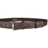PENNYBELTS Kožený opasek 25-9-40 hnědý - 105 cm