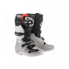 Boty TECH 7 S, ALPINESTARS, dětské (černá/stříbrná/bílá/zlatá) 2025 35,5