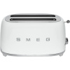 Dvojtesniaci hriankovač Smeg TSF02WHEU 4 Toast 1500W Rozmrazovanie Biela (TSF02WHEU)
