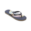 Quiksilver MOLOKAI ART BLUE/BLUE/ORANGE pánske žabky - 41EUR