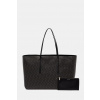 Calvin Klein kabelka typu shopper dámska z imitácie kože LV04F3364G čierna ONE SIZE