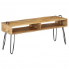 zahrada-XL TV stolík z masívneho mangovníkového dreva 110x35x45 cm 246021