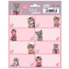 Poznámkové nálepky Studio Pets: Cats - Kočky Set 16 kusů (kus 8 x 4 cm|set 16 x 20 cm)