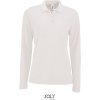 SOL'S | Perfect LSL Women, Dámske polo s dl. rukávom, biela, M