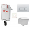 Swiss aqua technologies Cenově zvýhodněný závěsný WC set Alca k zazdění + WC SAT Brevis SIKOAW9