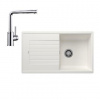 Blanco - Set drezu Zia 5 S a batérie Mila, biela/chróm SET 10-B 25 MILA bil