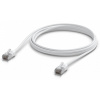 Patch kábel Ubiquiti Networks UACC-Cable-Patch-Outdoor-C6A-2M-W vonkajší Cat6a, 2m