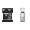 Ascaso Steel DUO PID, Black&Wood + ECM S-Automatik 64