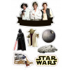 CUKROVÁ TLAČ jedlý obrázok na tortu Cukrová hmota STAR WARS Hviezdne vojny 23