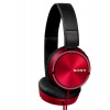 SONY slúchadlá MDR-ZX310 červené MDRZX310R.AE