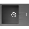 Granitový dřez PERFECTO 650 Titanium