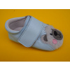 Detské kožené capačky D.D.Step K1596-42515 sky blue BAREFOOT