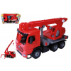 Auto žeriav plast 70cm 3-osý Mercedes Actros v krabici