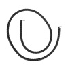 Ochranná špirálová bužírka 8 mm (1 m) – čierna