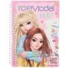 Omaľovánka Top model s n…
