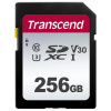 Transcend 300S - Paměťová karta flash - 256 GB - Video Class V30 / UHS-I U3 / Class10 - SDXC UHS-I TS256GSDC300S