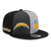 Los Angeles Chargers - 2023 Sideline Gray 9Fifty NFL Šiltovka nastaviteľná