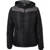 James & Nicholson | JN 1133 Dámska zimná bunda_02.1133 Farba: black/anthracite melange, Veľkosť: XXL