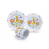 Tanier detský porcelánový 3-dielna sada SAFARI