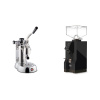 La Pavoni Stradivari Professional Lusso + Eureka Mignon Turbo, BL black