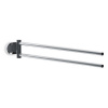 RAVAK CHROME Otočný držiak na uteráky, dvojitý, 42 cm, lesklý chróm, X07P319