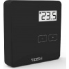 Izbový ovládač Tech ST-294V1, drôtový, dvojstavový, čierny