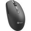 C-TECH myš WLM-15 Dual mode, bezdrátová, BT5.0 + 2,4GHz, 1600DPI, 6 tlačítek, USB nano receiver, černá WLM-15BK