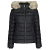 Tommy Jeans Bundy TJW BASIC HOODED DOWN JACKET Čierna