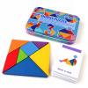 Bábika - 3D Drevený vzor Zvieracie puzzle Farebné (Bábika - 3D Drevený vzor Zvieracie puzzle Farebné)