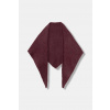 Šál s prímesou vlny United Colors of Benetton 6QZPDU020 burgundské ONE SIZE