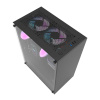 Počítačová skriňa Darkflash DK100 (čierna) DK100 black