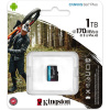Kingston MicroSDXC karta 1TB Canvas Go! Plus, R:170/W:90MB/s, Class 10, UHS-I, U3, V30, A2 SDCG3/1TBSP
