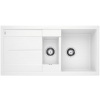 Blanco Metra 6 S, silgranitový drez 1000x500x190 mm, 1,5-komorový, biela, BLA-513223