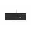 ASUS KU100 SmartCard Keyboard - drôtová klávesnica, čierna, CZ/SK 90XB05E0-BKB000 Asus