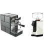 Stone Espresso Pure + Eureka Mignon Perfetto, BL white