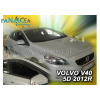 Deflektory - protiprievanové plexi Volvo V40 5D od 2012