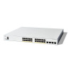 Cisco Catalyst 1200-24FP-4X - Přepínač - L3 - inteligentní - 24 x 10/100/1000 (PoE+) + 4 x 10 Gigabit SFP+ - Lze montova (C1200-24FP-4X)