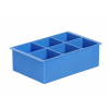 Forma na veľké kocky ľadu, BarUp, Modrá, 170x110x(H)52mm