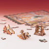 RoboTime Drevené puzzle Jesenný kolotoč