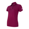 Dámske funkčné tričko s krátkym rukávom a golierom SENSOR Merino Active Polo lilla S